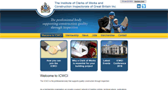 Desktop Screenshot of icwgb.org